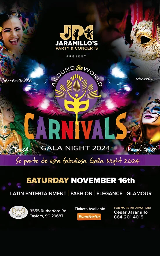 Jaramillos Party y Concerts Carnivals Gala Night