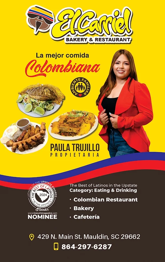 El Carriel Bakery y Restaurant - Comida colombiana