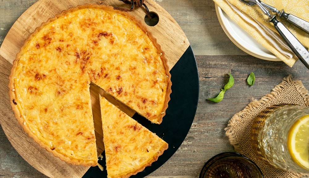 Pie de cebolla: un platillo para una comida diferente