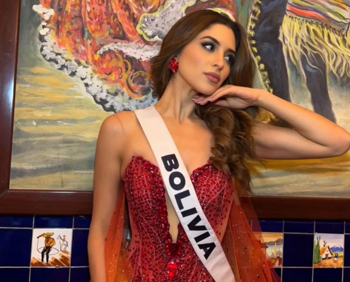 Sorpresa: piden matrimonio a Miss Bolivia en Miss Universo