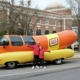 “Wienermobile” de Oscar Mayer llegó a Greenville el lunes