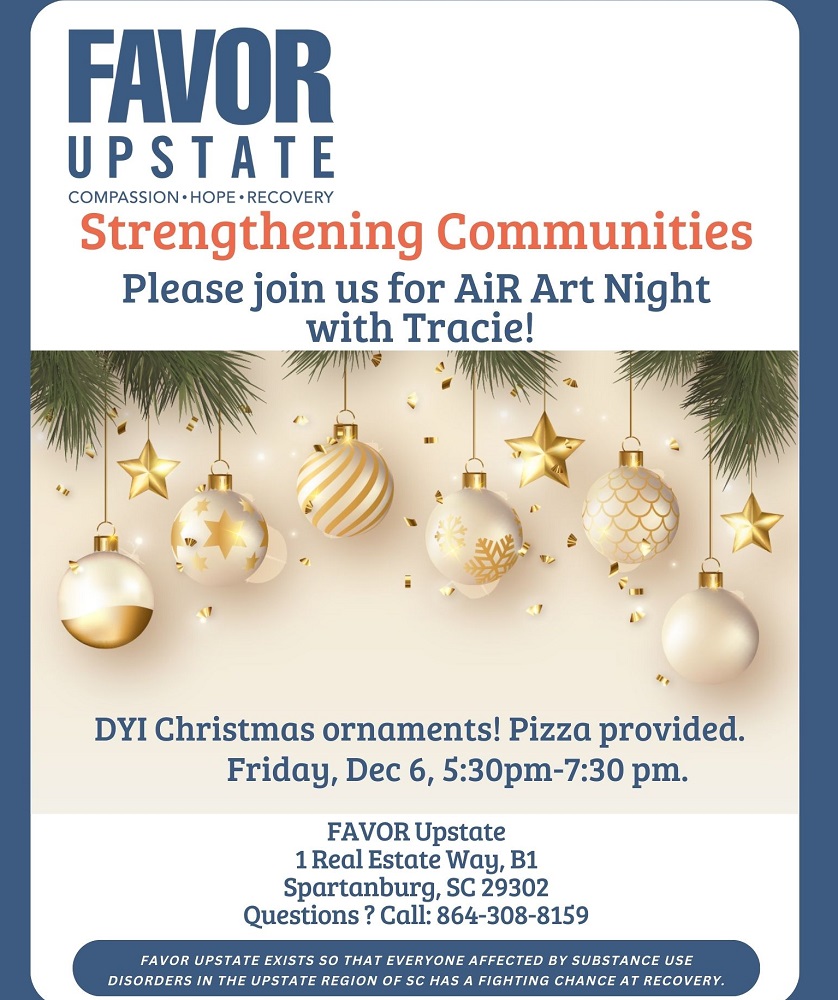 FAVOR Upstate: adornos navideños