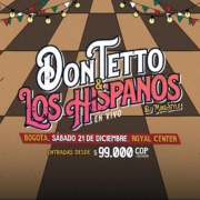 Don Tetto & Los Hispanos en la fiesta de fin de año