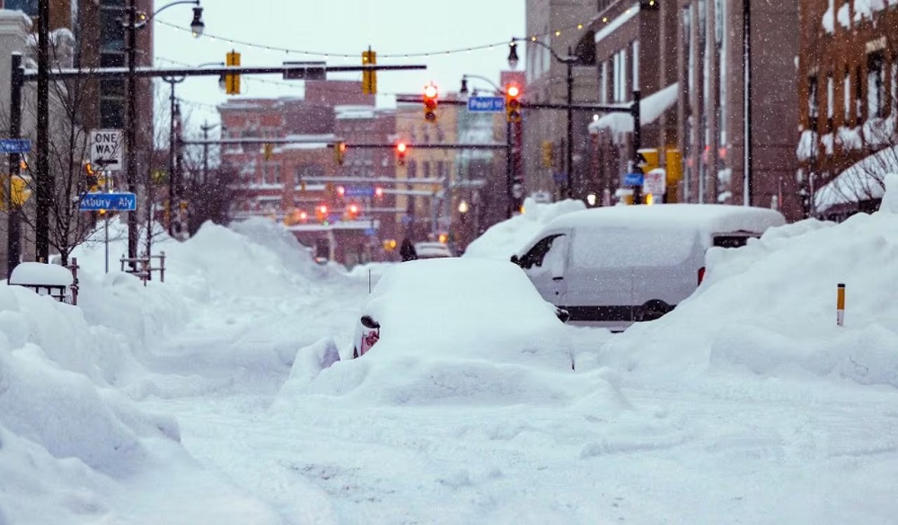 Histórica tormenta invernal: sur de EE. UU. cubierto de hielo