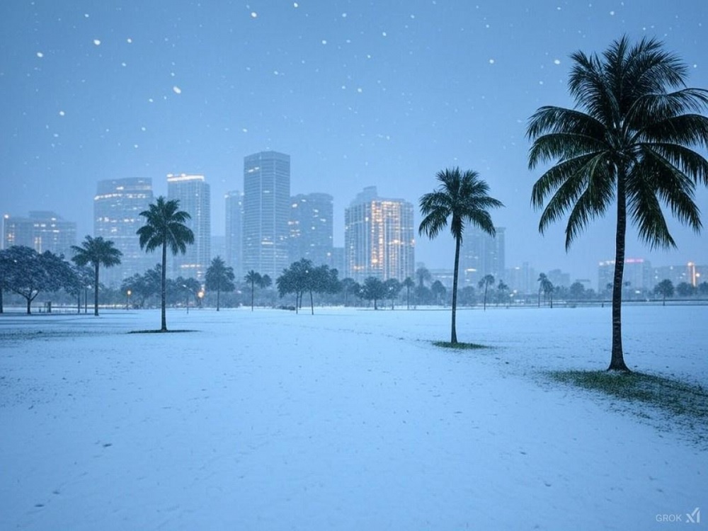 Invierno sorpresa en Miami: el frío más intenso en dos años