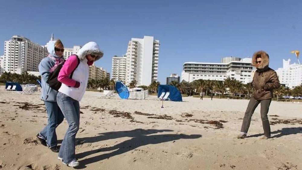 Invierno sorpresa en Miami: el frío más intenso en dos años