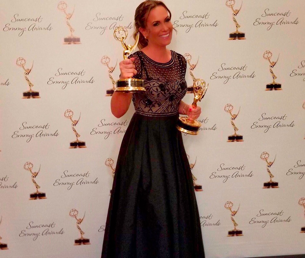 Natalia Denegri consolida su éxito con dos Suncoast Emmys