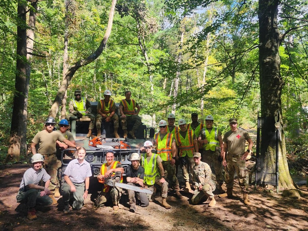 Huracán Helene: recuperación de parques y senderos en Upstate