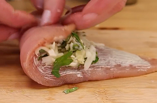 pollo relleno