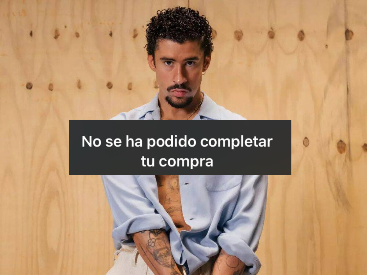 Caos Bad Bunny: ¿por qué colapsan las páginas web?