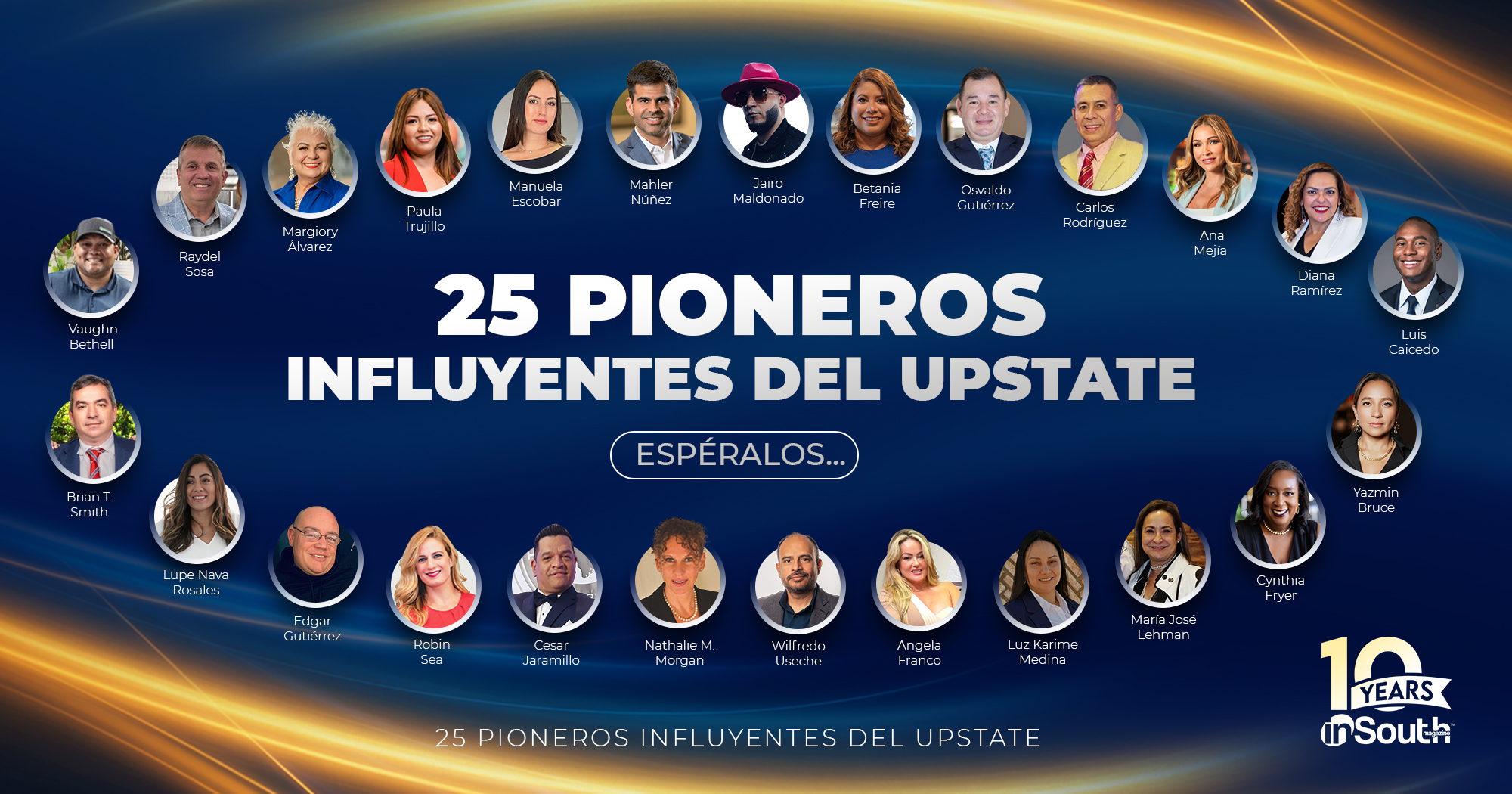 25 pioneros del Upstate: 10 años celebrando historias que inspiran