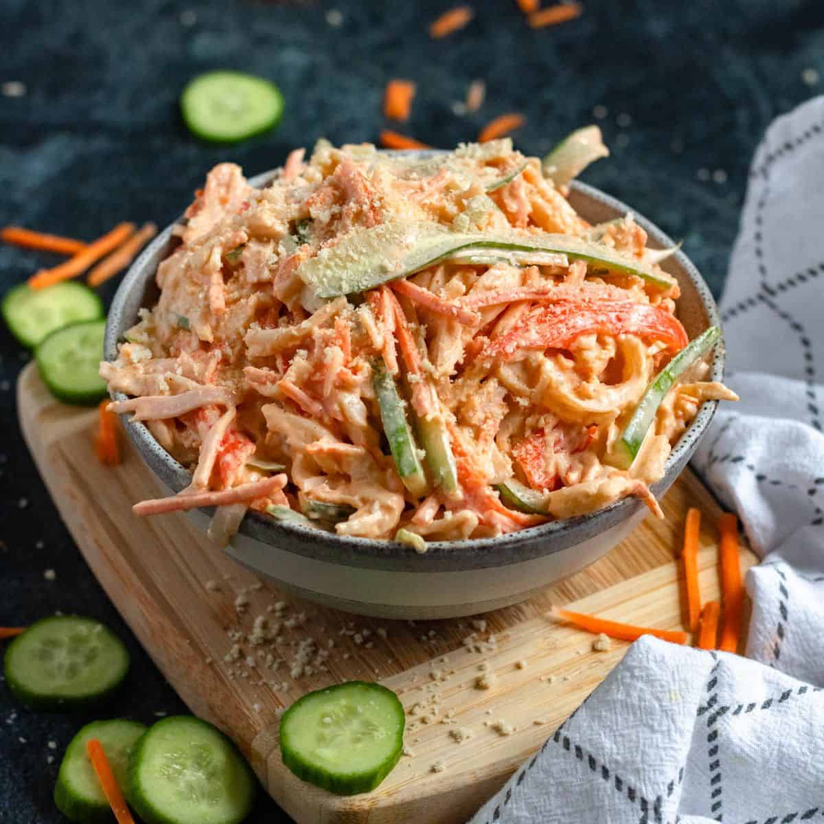 Kani salad, la deliciosa receta japonesa que puedes preparar en segundos