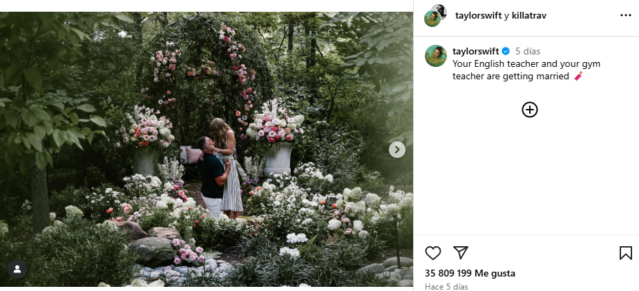 Taylor Swift y Travis Kelce