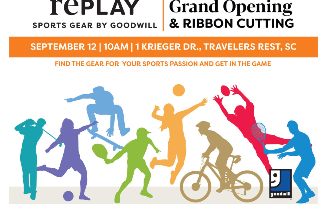 Goodwill inaugura rePLAY, tienda deportiva accesible en Greenville