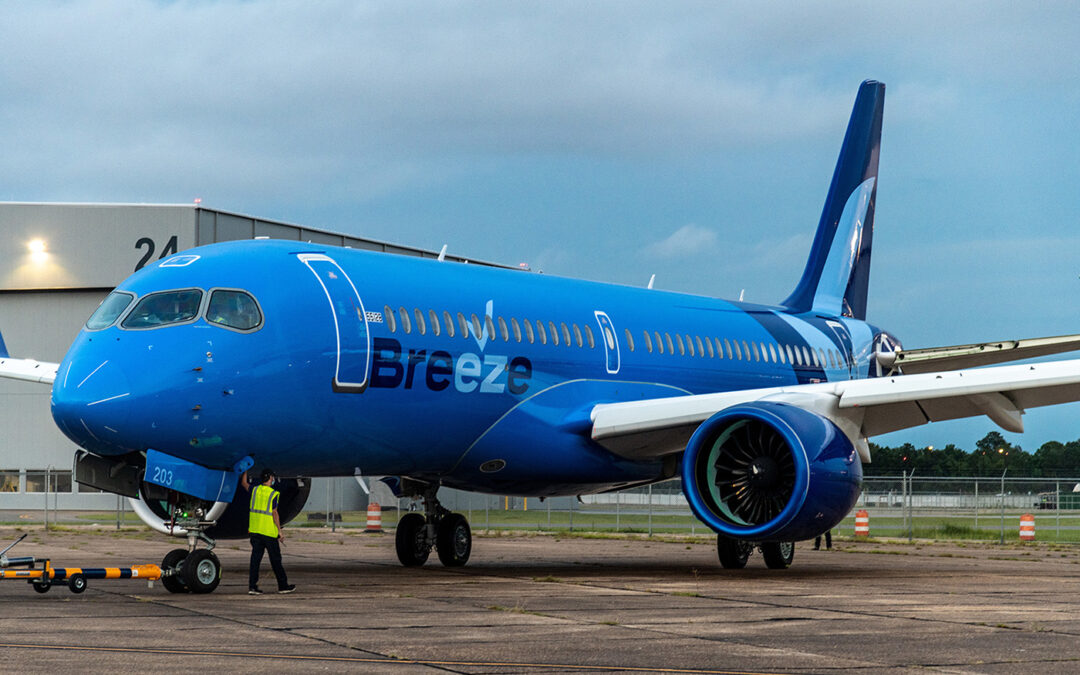 Breeze Airways ofrecerá servicio internacional desde Charleston hacia Cancún