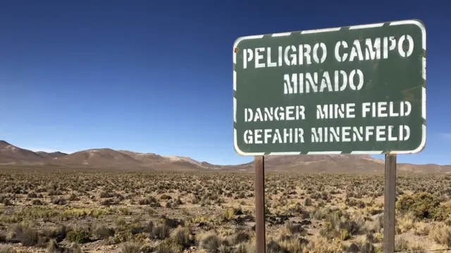 Tecnología láser podría detectar minas terrestres desde el espacio