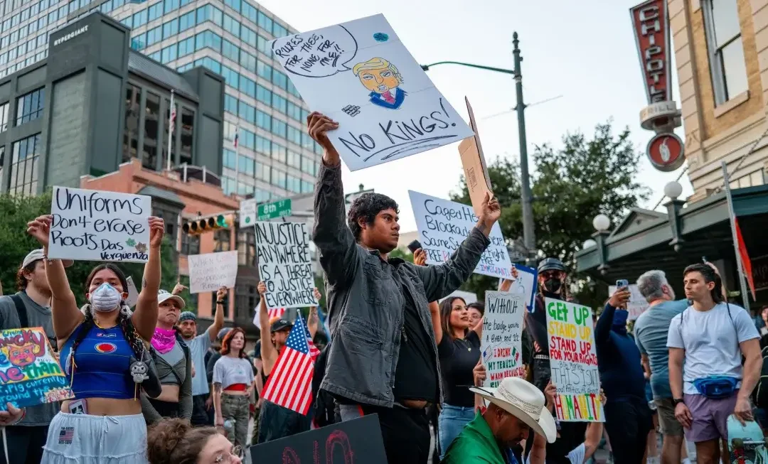 EE. UU. se prepara para nuevas protestas “No Kings” contra Trump