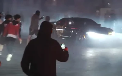 Toma ilegal de calles en Miami desata operativo policial