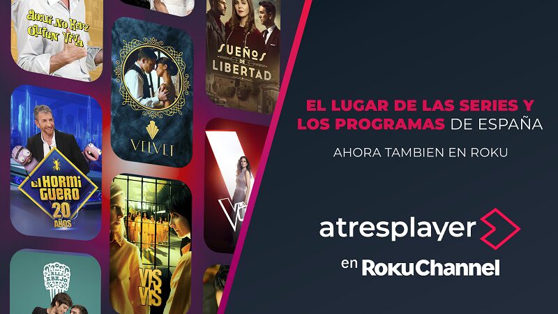 Atresplayer llega a EE. UU. y México a través de Roku Channel