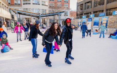 Ice On Main: disfruta la pista de patinaje más genial de Greenville