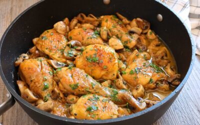 Prepara un suculento pollo a la cerveza para el almuerzo