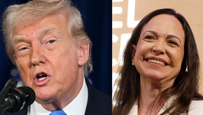 Trump y María Corina Machado: 3 puntos importantes de su encuentro