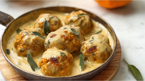 Albóndigas de carne con salsa cremosa: rápidas e irresistibles