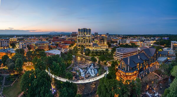 Greenville figura en los USA Today 10Best Readers’ Choice Awards