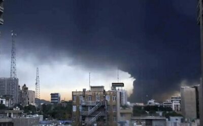 Lluvia negra en Irán: OMS advierte contaminación en agua y aire