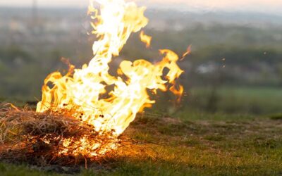 SCFC prohíbe quema al aire libre ante riesgo de incendios forestales