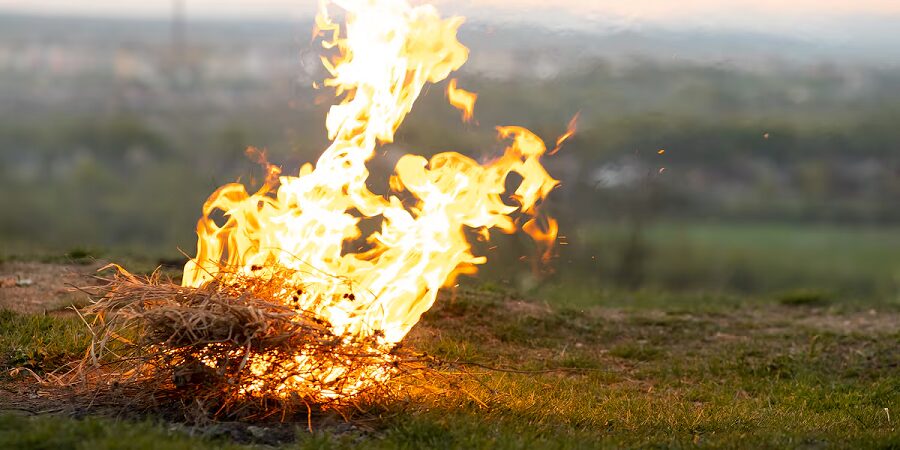 SCFC prohíbe quema al aire libre ante riesgo de incendios forestales
