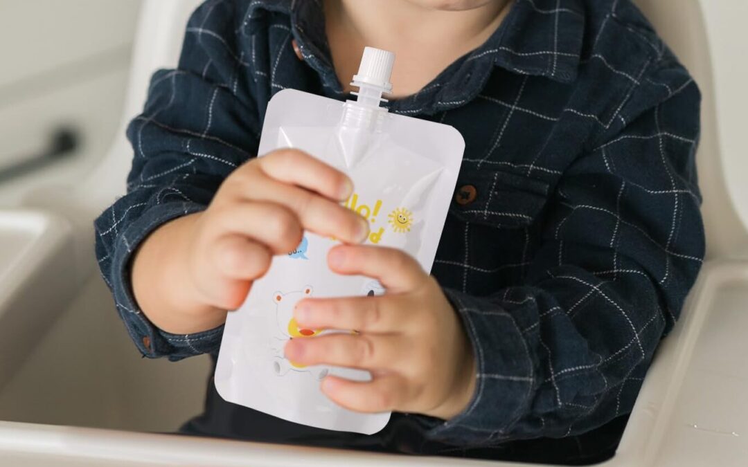 Bolsas de alimentos para bebés podrían ser dañinas