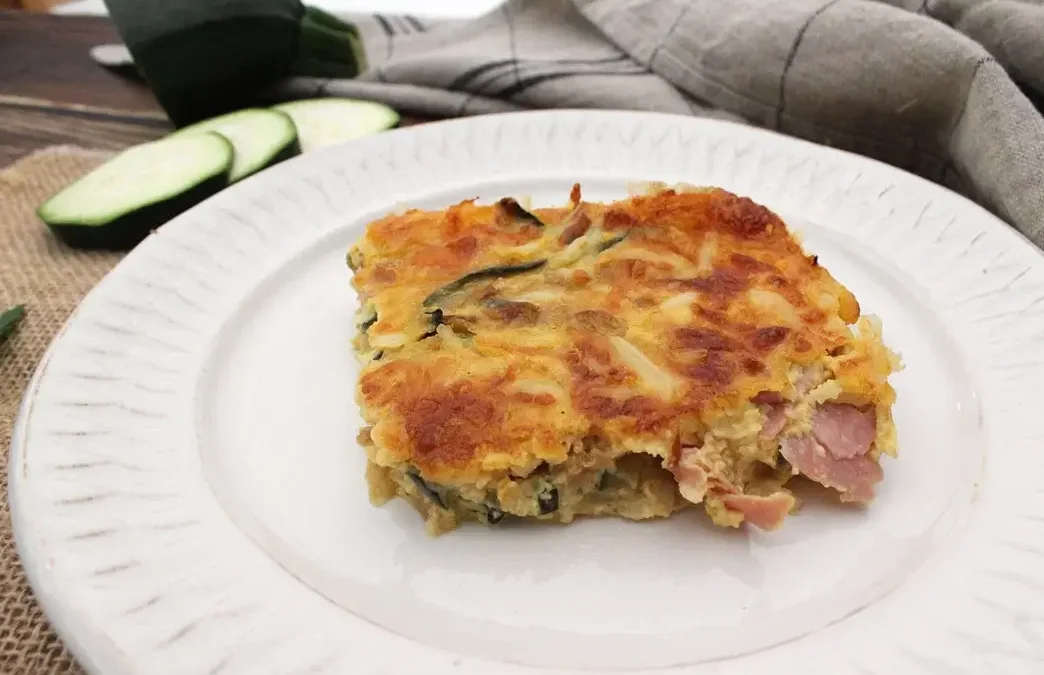 Pastel de calabacín al horno: receta fácil e irresistible
