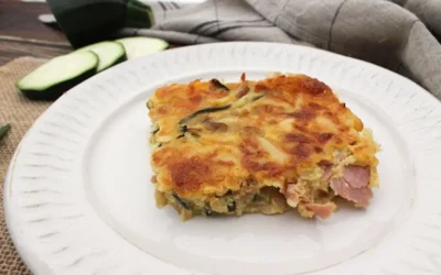 Pastel de calabacín al horno: receta fácil e irresistible