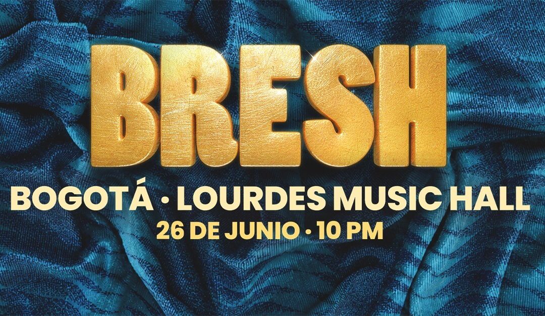 Bresh confirma nueva fecha y desata expectativa en Bogotá