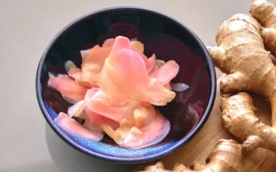 jengibre encurtido: prepara este delicioso acompañamiento para sushi
