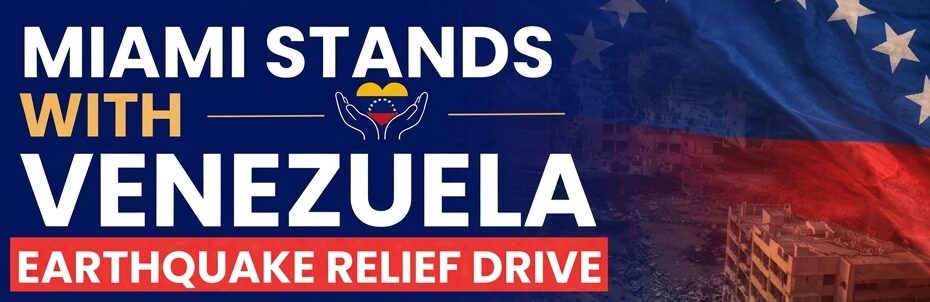 Miami abre centro de acopio para ayudar a Venezuela tras los terremotos
