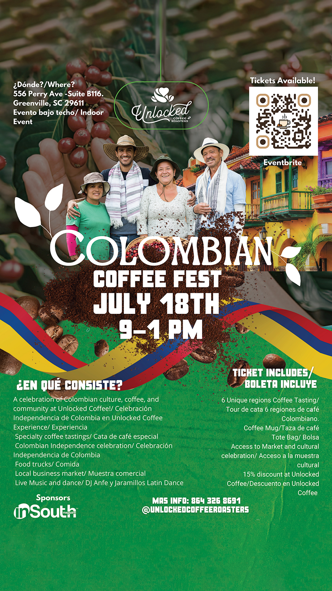 Colombia-Coffee-Fest-STORIE- Únete Insurance