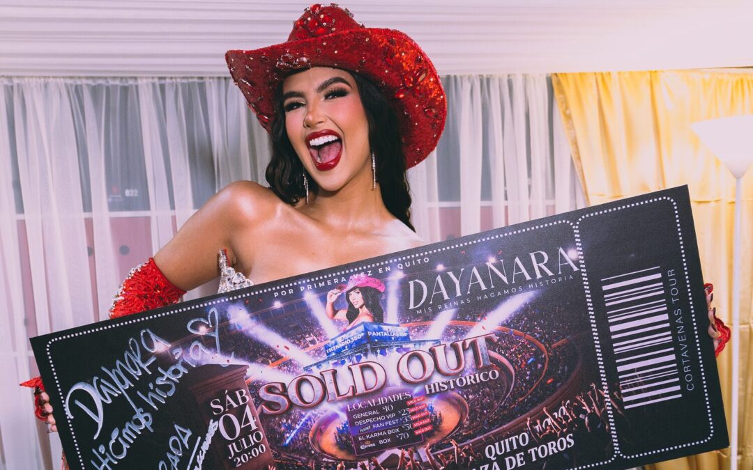 Dayanara hace historia con un concierto sold out en Ecuador