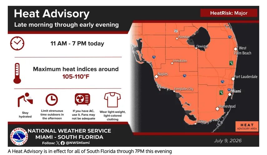 Calor extremo en Estados Unidos