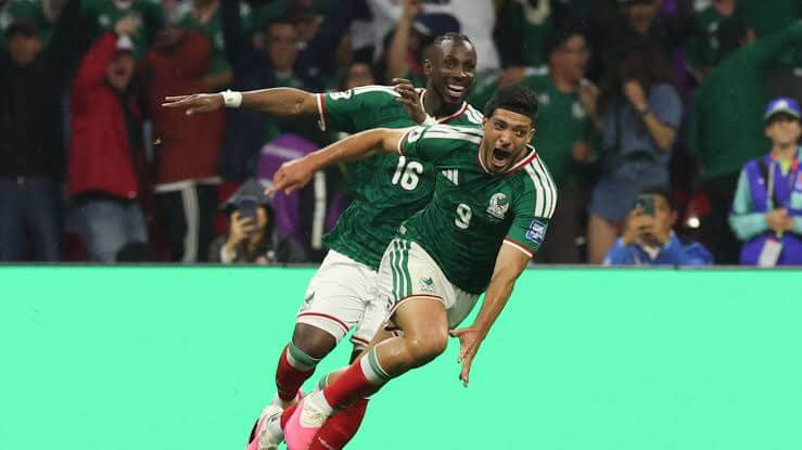 Golpe de autoridad de México para meterse en octavos de final