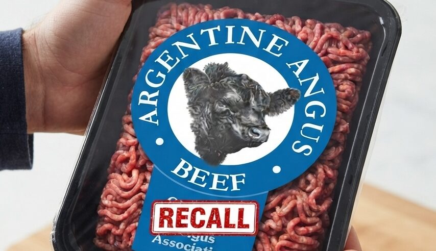 Ordenan retirar miles de libras de carne importada en Florida y Texas