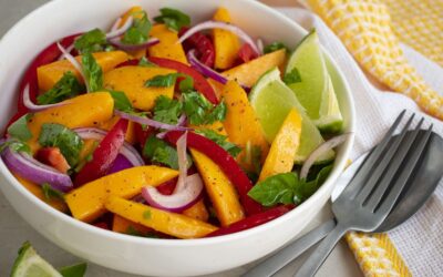 4 formas de comer mango en ensalada y aprovechar sus beneficios
