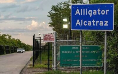 DHS destapa el lado más oscuro de Alligator Alcatraz: jaulas, hacinamiento y abandono