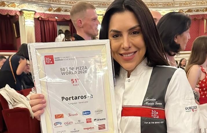 Pizzería venezolana figura en el 50 Top Pizza World 2026