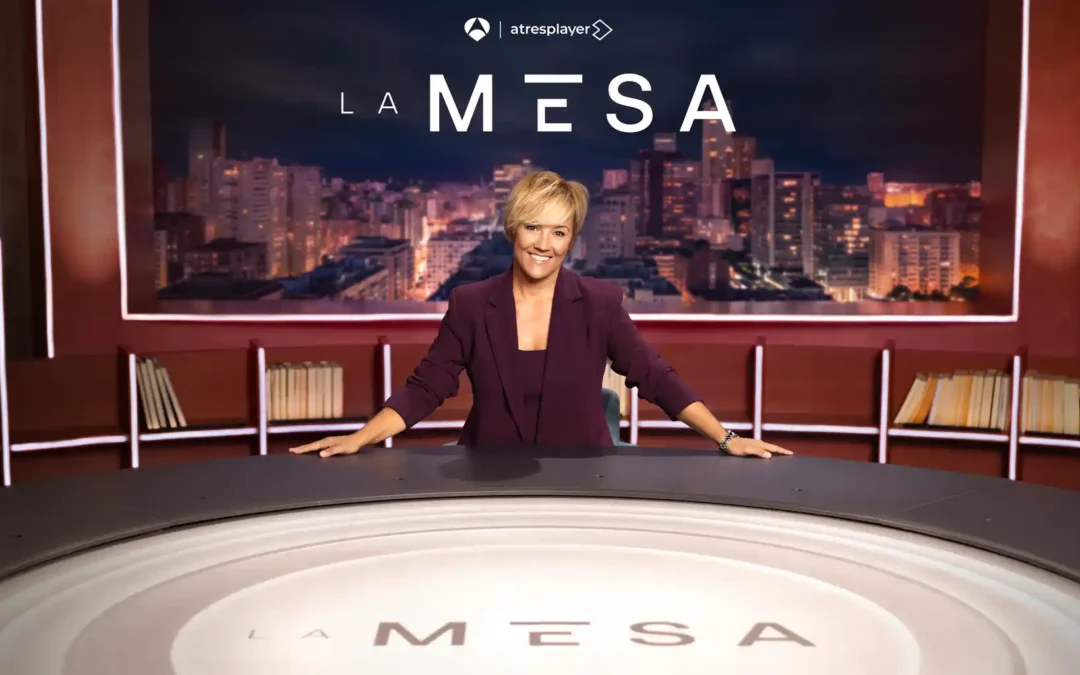 “La mesa” llega con Cristina Pardo a Antena 3 Internacional