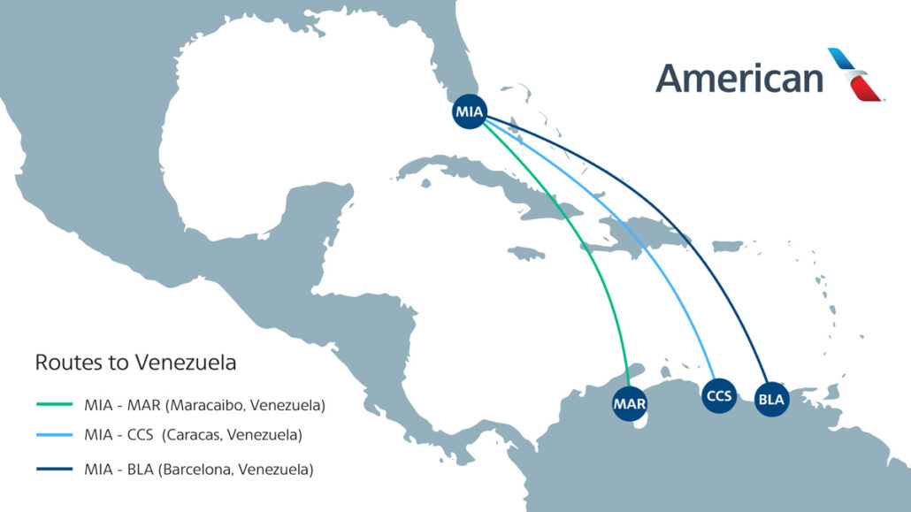 American Airlines Venezuela Miami