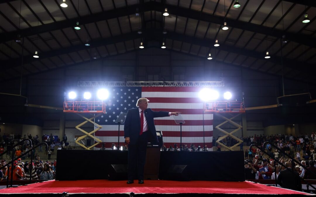 Mitin de Trump en Carolina del Sur termina en abucheos y reproches