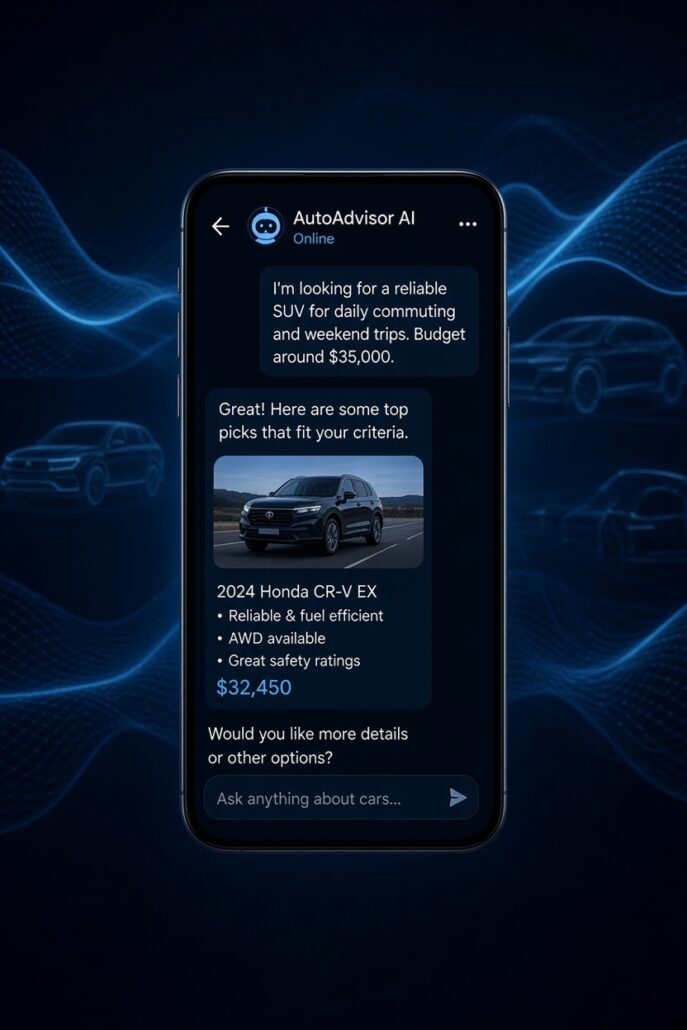 comprar auto con ayuda de IA