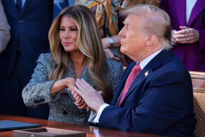 Trump y Melania 